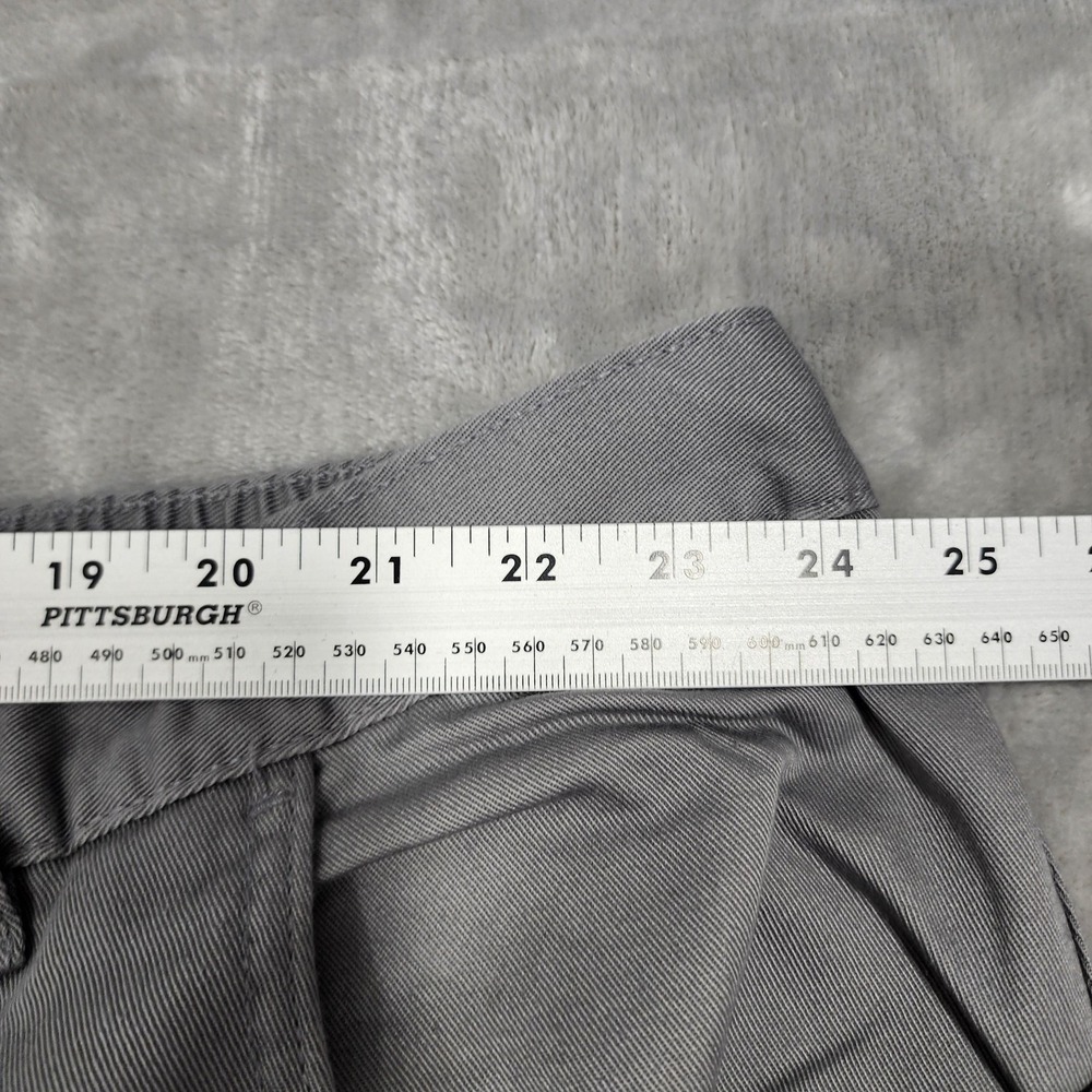 Woman Within Jeans Women 32W Gray Straight Leg Denim Casual Elastic Waist Preppy - Picture 8 of 12